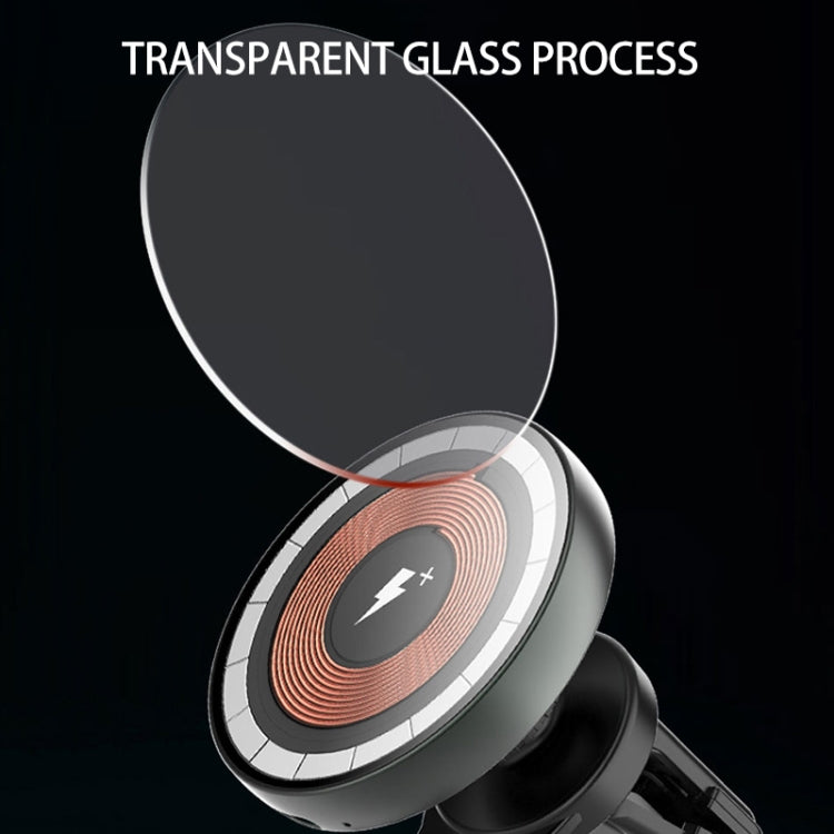 WiWU CH-309 Transparent Magnetic Wireless Charging Car Holder