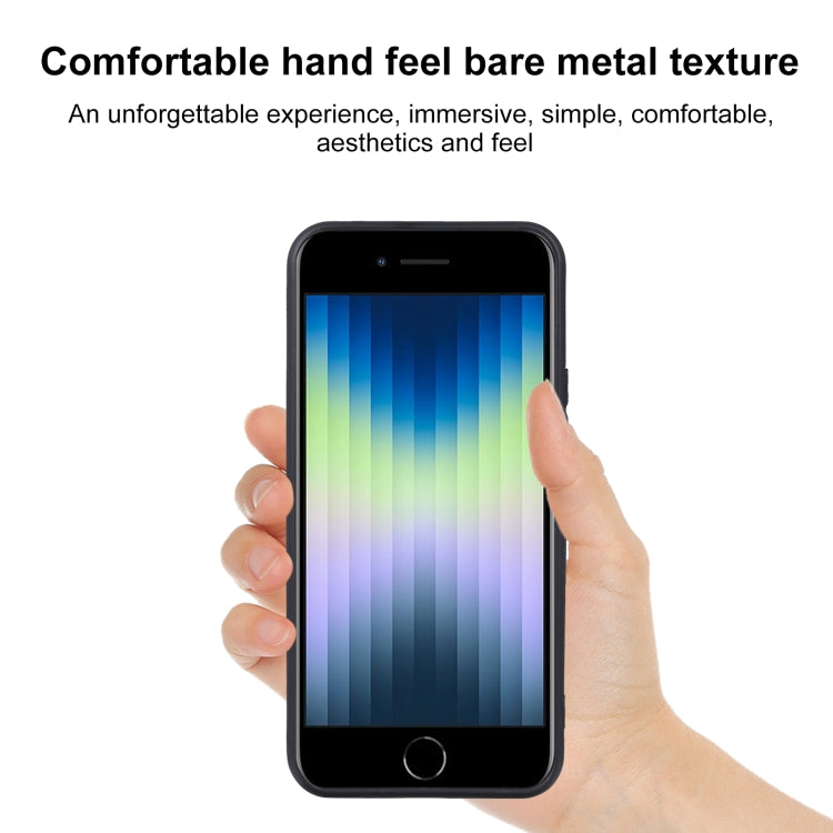 For iPhone SE 2022 / SE 2020 / 8 / 7 TPU Phone Case(Black)