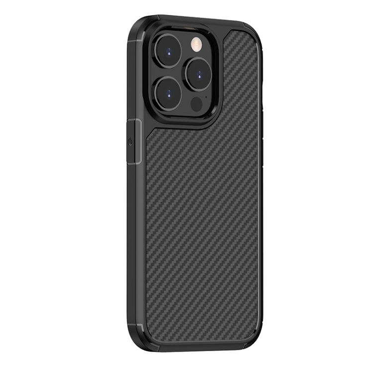 For iPhone 14 Pro Carbon Fiber Texture Case