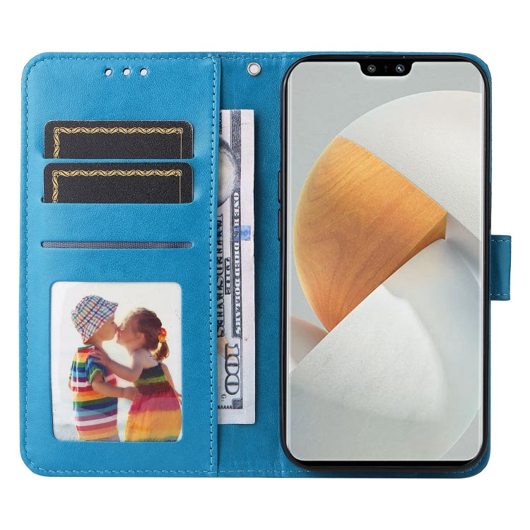 For vivo S12 Pro / V23 Pro Embossed Sunflower Leather Phone Case