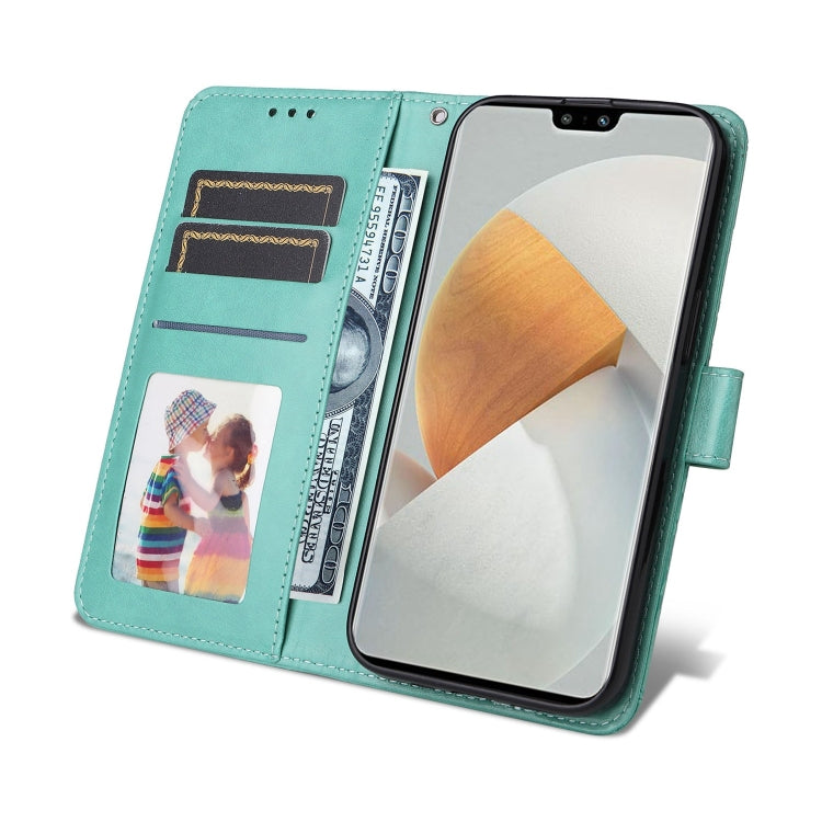 For vivo S12 Pro / V23 Pro Embossed Sunflower Leather Phone Case