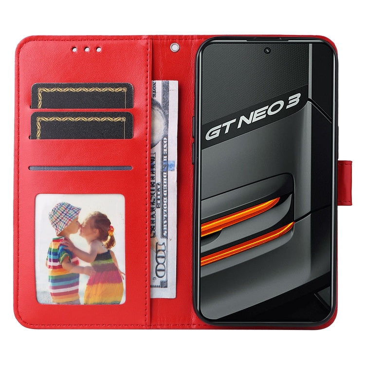 For OPPO Realme GT Neo3 Embossed Sunflower Leather Phone Case