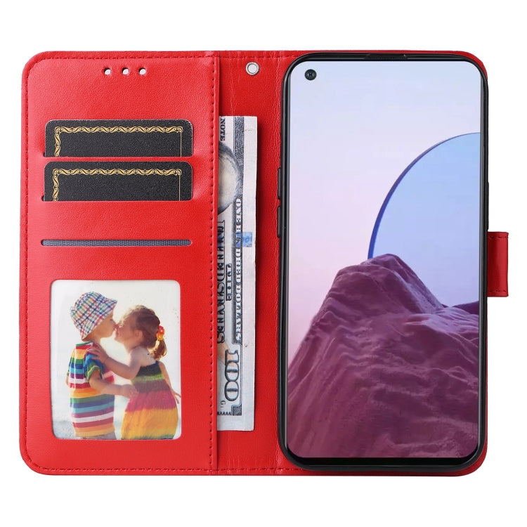 For OPPO Reno7 Z / OnePlus Nord N20 5G Embossed Sunflower Leather Phone Case