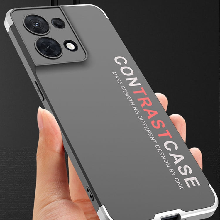 For OPPO Reno8 GKK TPU + PC Shockproof Protective Phone Case