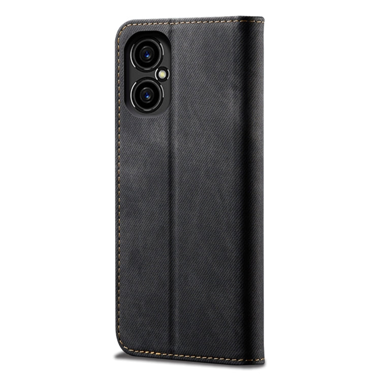 For Xiaomi M4 5G Denim Texture Casual Style Horizontal Flip Leather Case