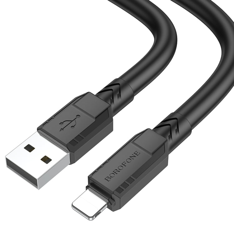 Borofone BX81 2.4A USB-C to 8 Pin Goodway Charging Data Cable, Length:1m