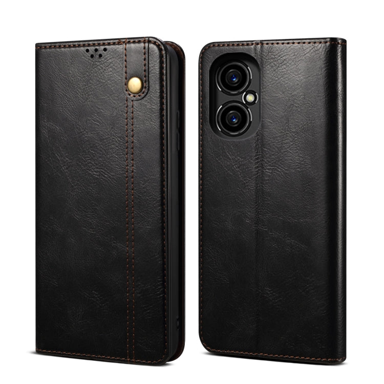 For Xiaomi M4 5G Oil Wax Crazy Horse Texture Leather Phone Case