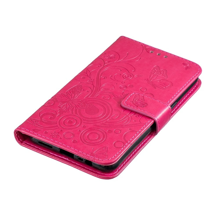 For OPPO A5 Diamond Encrusted Butterflies Love Flowers Pattern Horizontal Flip Leather Case with Holder & Card Slots & Wallet & Lanyard