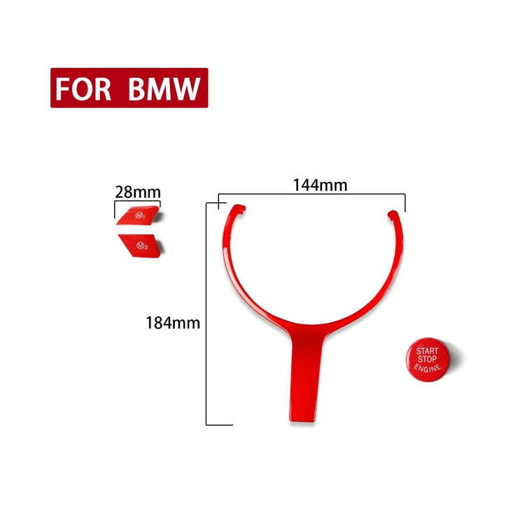 4 in 1 Car Steering Wheel M1 M2 Button Engine Start Stop OFF Buttons for BMW F20 M-sport 2015-2018