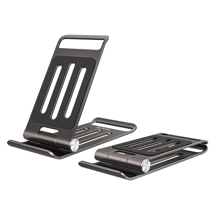 hoco PH49 Elegant Metal Folding Desktop Holder(Grey)