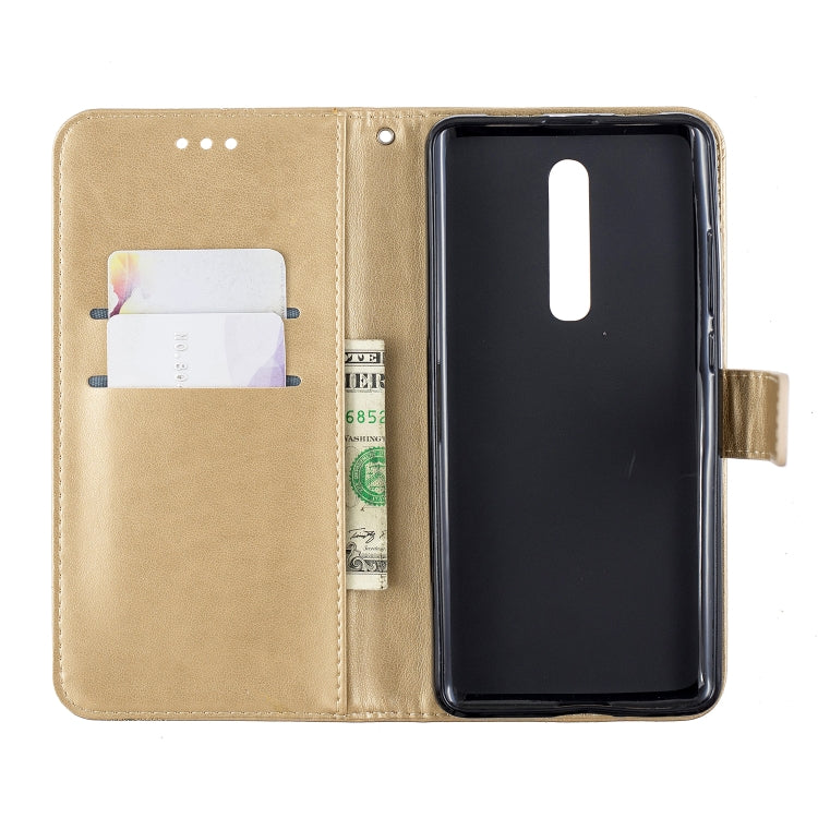 For Xiaomi Redmi K20 Diamond Encrusted Butterflies Love Flowers Pattern Horizontal Flip Leather Case with Holder & Card Slots & Wallet & Lanyard