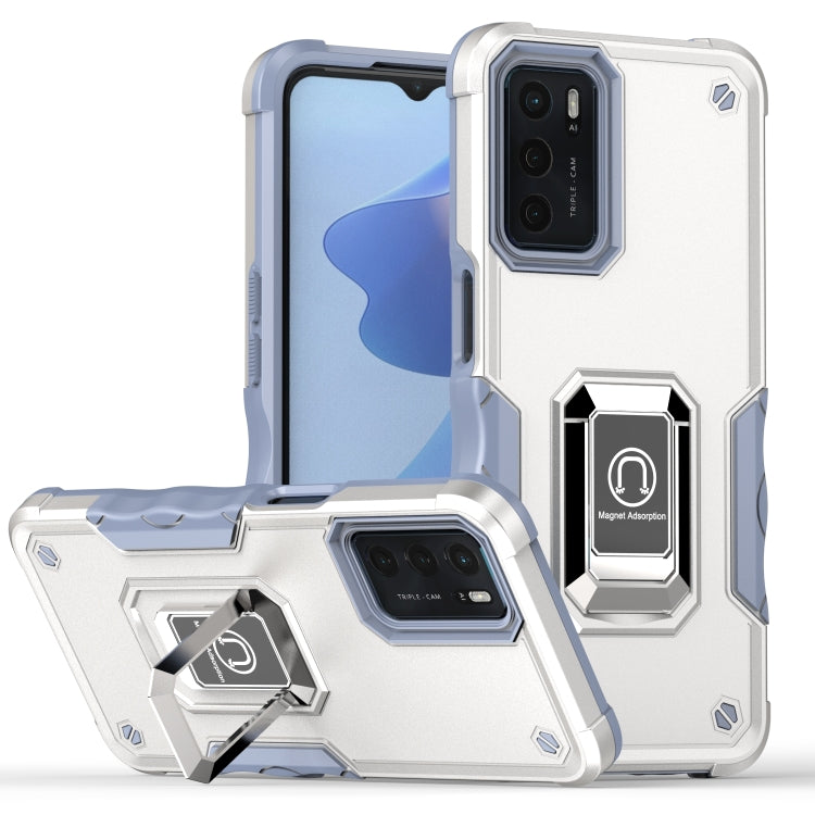 For OPPO A16/A16s/A55 5G/A55 4G Ring Holder Non-slip Armor Phone Case