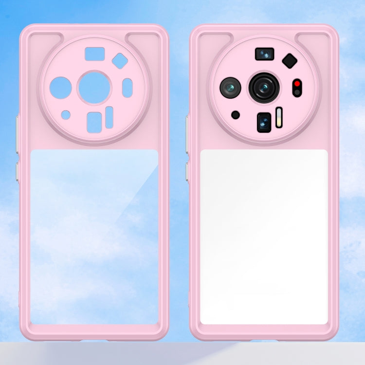 For Xiaomi 12S Ultra Colorful Series Acrylic + TPU Phone Case