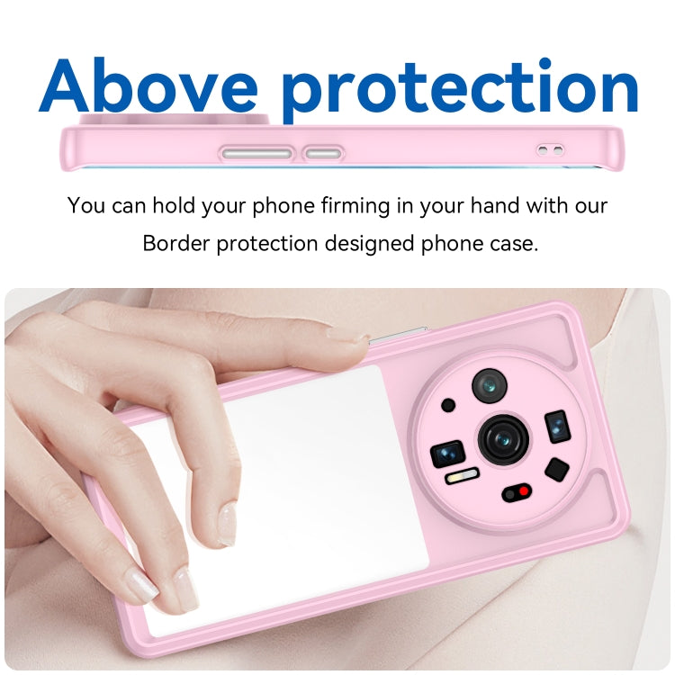 For Xiaomi 12S Ultra Colorful Series Acrylic + TPU Phone Case