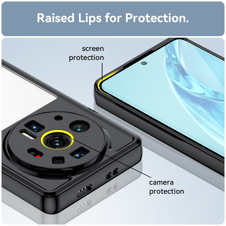 For Xiaomi 12S Ultra Colorful Series Acrylic + TPU Phone Case