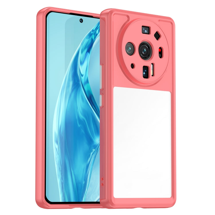 For Xiaomi 12S Ultra Colorful Series Acrylic + TPU Phone Case