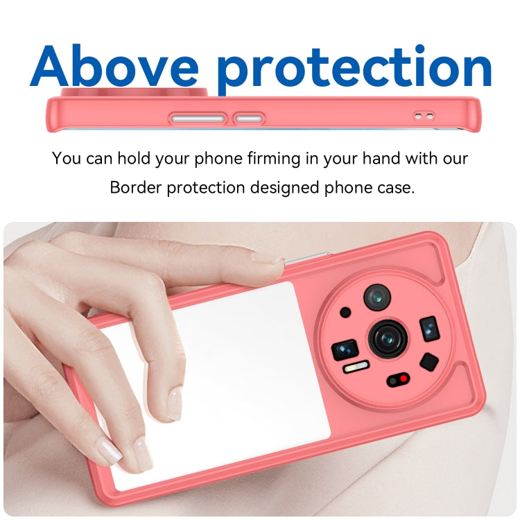 For Xiaomi 12S Ultra Colorful Series Acrylic + TPU Phone Case