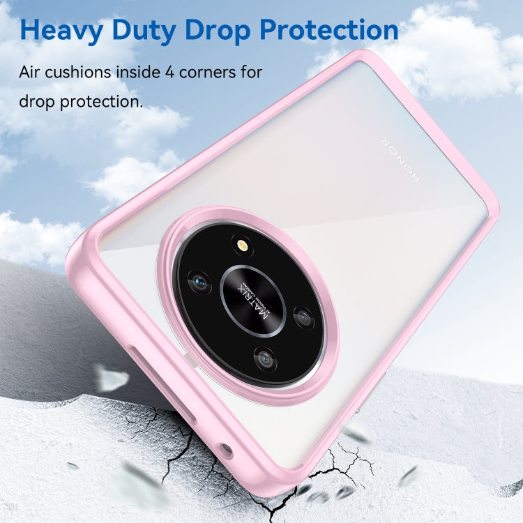 For Honor X9 5G Colorful Series Acrylic + TPU Phone Case