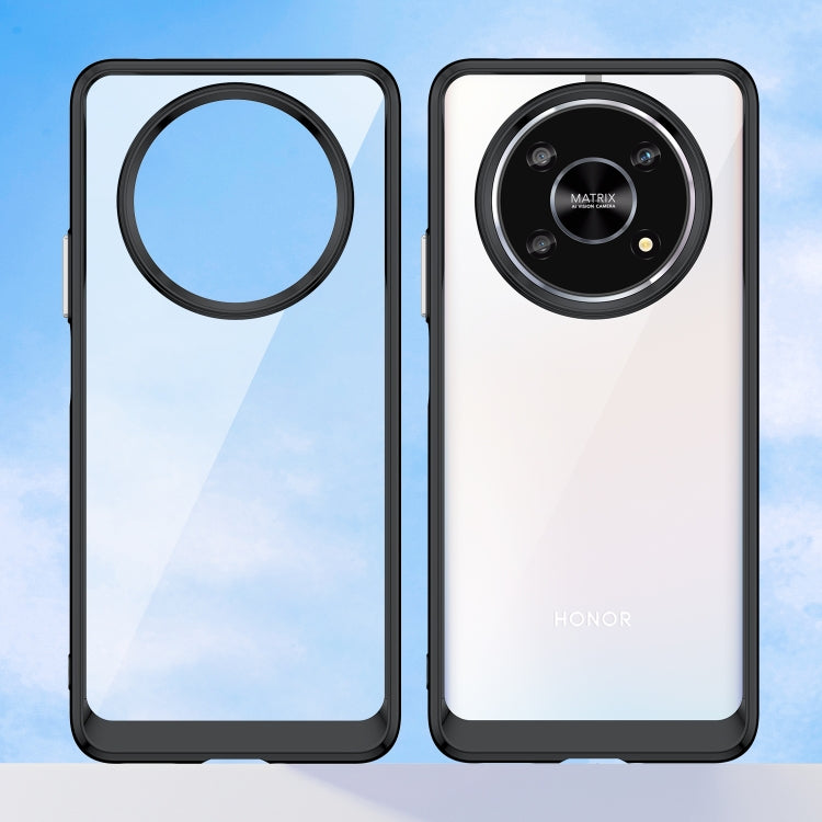 For Honor X9 5G Colorful Series Acrylic + TPU Phone Case