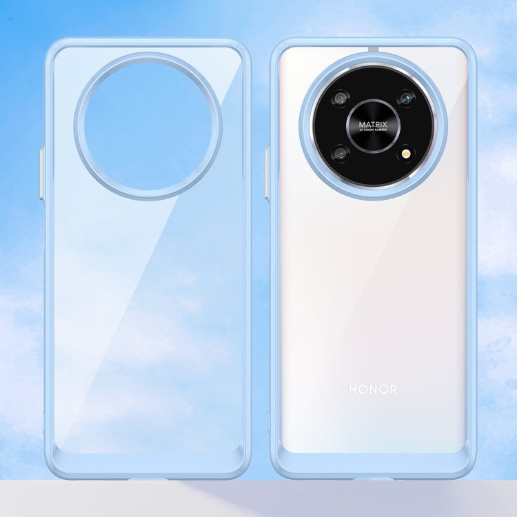 For Honor X9 5G Colorful Series Acrylic + TPU Phone Case