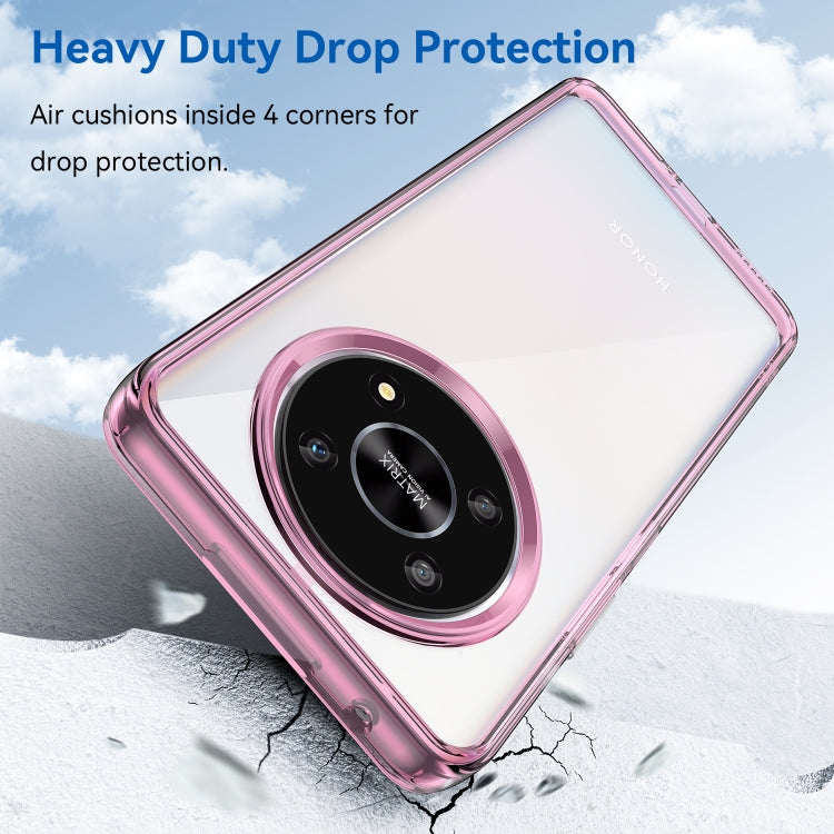 For Honor X9 5G Colorful Series Acrylic + TPU Phone Case