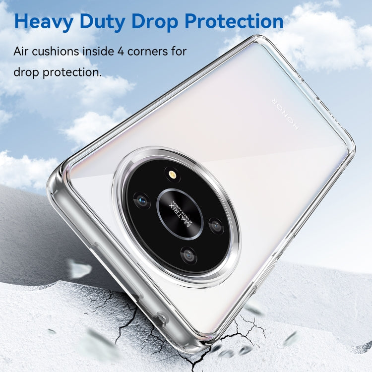 For Honor X9 5G Colorful Series Acrylic + TPU Phone Case