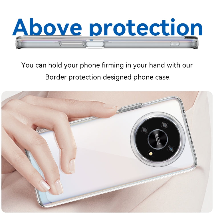 For Honor X9 5G Colorful Series Acrylic + TPU Phone Case