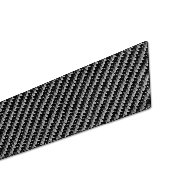 Car Carbon Fiber B-pillar Decorative Sticker for Porsche Cayenne 2010-2017, Left and Right Drive