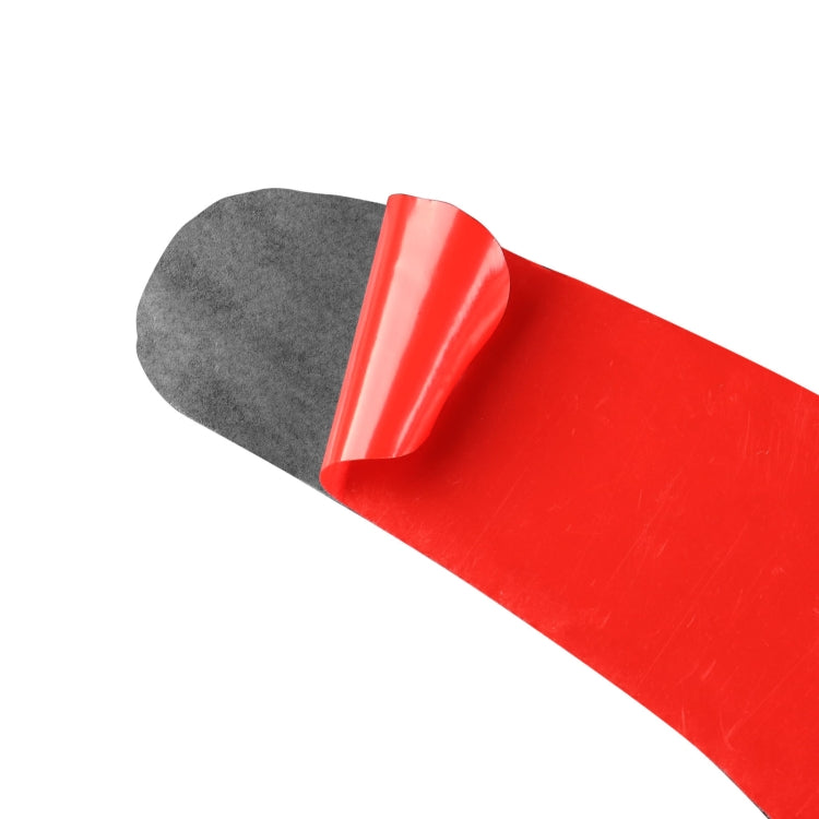 2 in 1 Car Carbon Fiber Sides Speedometer Sticker for Chevrolet Corvette C5 1998-2004, Left Drive(Red)