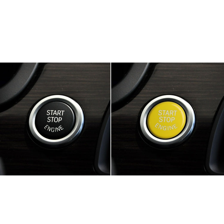 Car Engine Start Key Push Button Cover for BMW G / F Chassis, Style:without Start and Stop