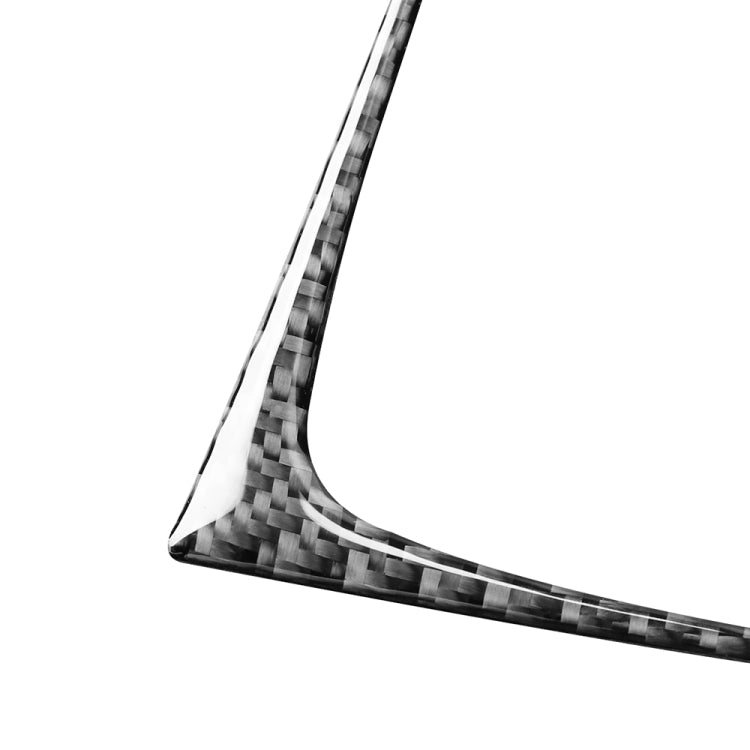 Car Carbon Fiber Central Control Multimedia Panel Decorative Sticker for Porsche Panamera 2010-2016 Left Drive