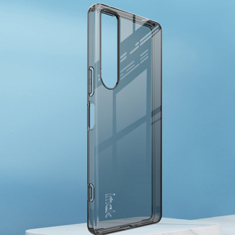 For Sony Xperia 1 IV IMAK UX-5 Series Transparent Shockproof TPU Protective Phone Case