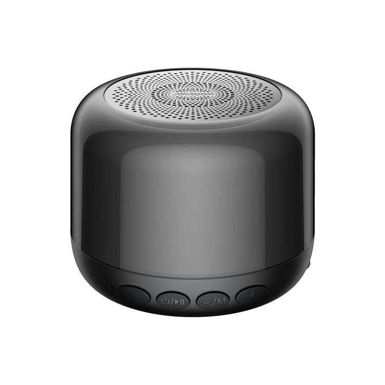 JOYROOM JR-ML03 Transparent RGB Wireless Bluetooth Speaker(Black)