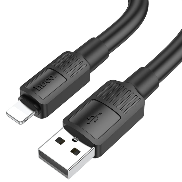 hoco X84 2.4A USB to 8 Pin Solid Charging Data Cable,Length:1m