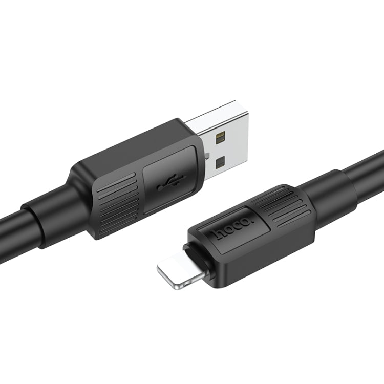 hoco X84 2.4A USB to 8 Pin Solid Charging Data Cable,Length:1m