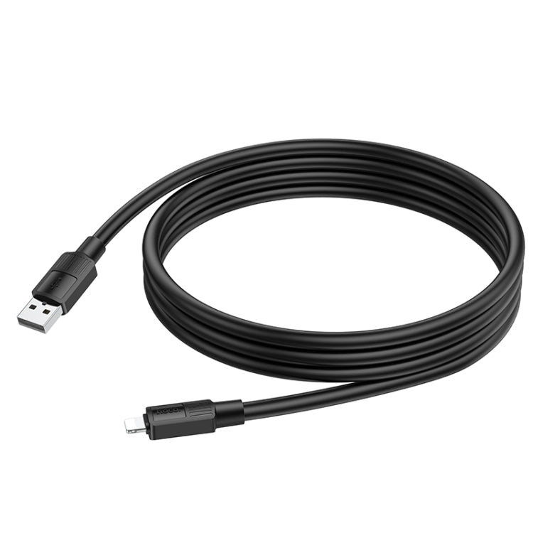 hoco X84 2.4A USB to 8 Pin Solid Charging Data Cable,Length:1m