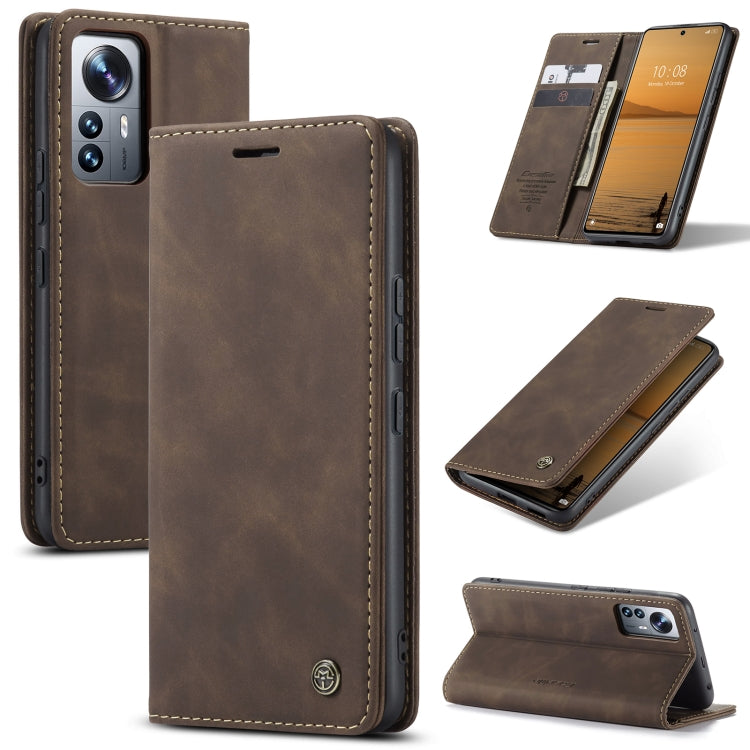 For Xiaomi 12 Lite CaseMe 013 Multifunctional Horizontal Flip Leather Phone Case