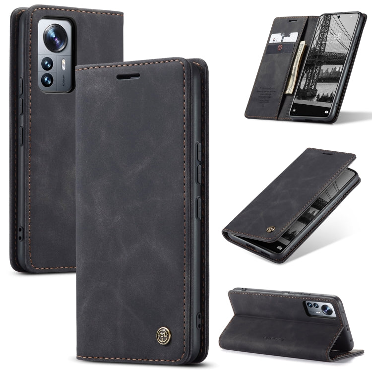 For Xiaomi 12 Lite CaseMe 013 Multifunctional Horizontal Flip Leather Phone Case