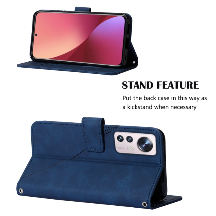 For Xiaomi 12 Lite Crossbody 3D Embossed Flip Leather Phone Case