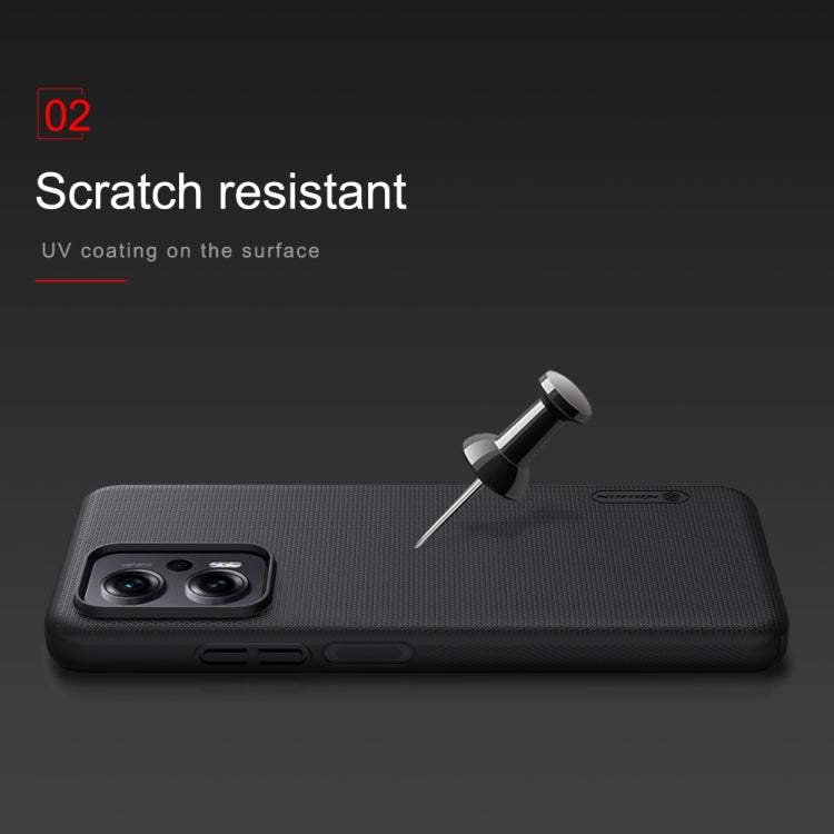 For Xiaomi Redmi Note 11T Pro/11T Pro+ 5G/Poco X4 GT 5G NILLKIN Frosted PC Phone Case