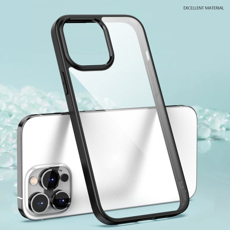 For iPhone 14 Pro Max Clear Acrylic + TPU Phone Case