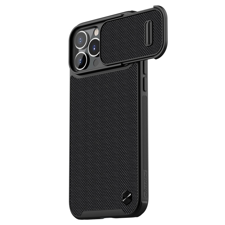 For iPhone 13 Pro Max NILLKIN 3D Textured Nylon Fiber TPU + PC Phone Case
