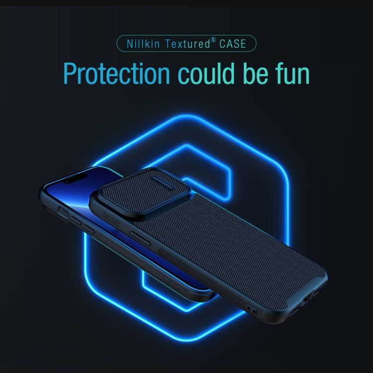 For iPhone 13 Pro Max NILLKIN 3D Textured Nylon Fiber TPU + PC Phone Case