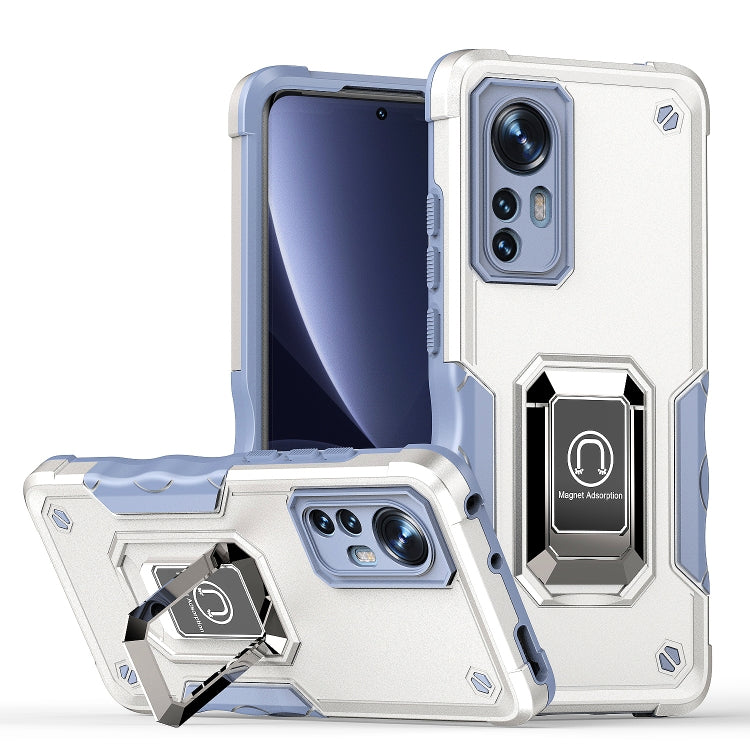 For Xiaomi 12 Pro/12S Pro Ring Holder Non-slip Armor Phone Case