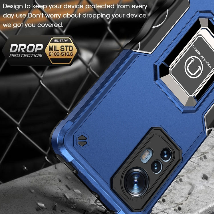 For Xiaomi 12 Pro/12S Pro Ring Holder Non-slip Armor Phone Case