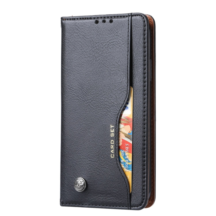 For iPhone 14 Pro Knead Skin Texture Horizontal Flip Leather Case