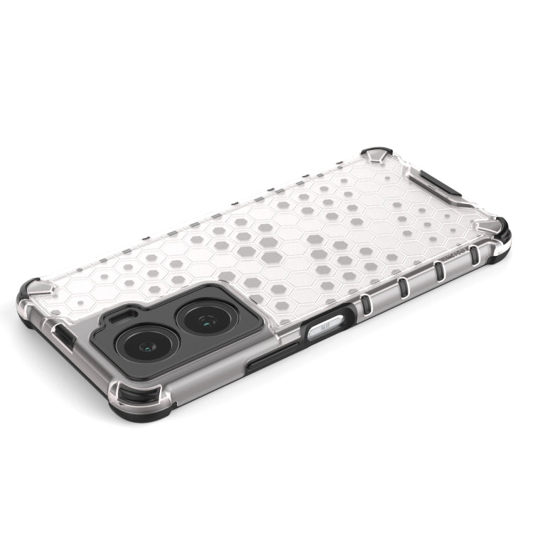 For vivo Y77 5G Shockproof Honeycomb PC + TPU Protective Phone Case