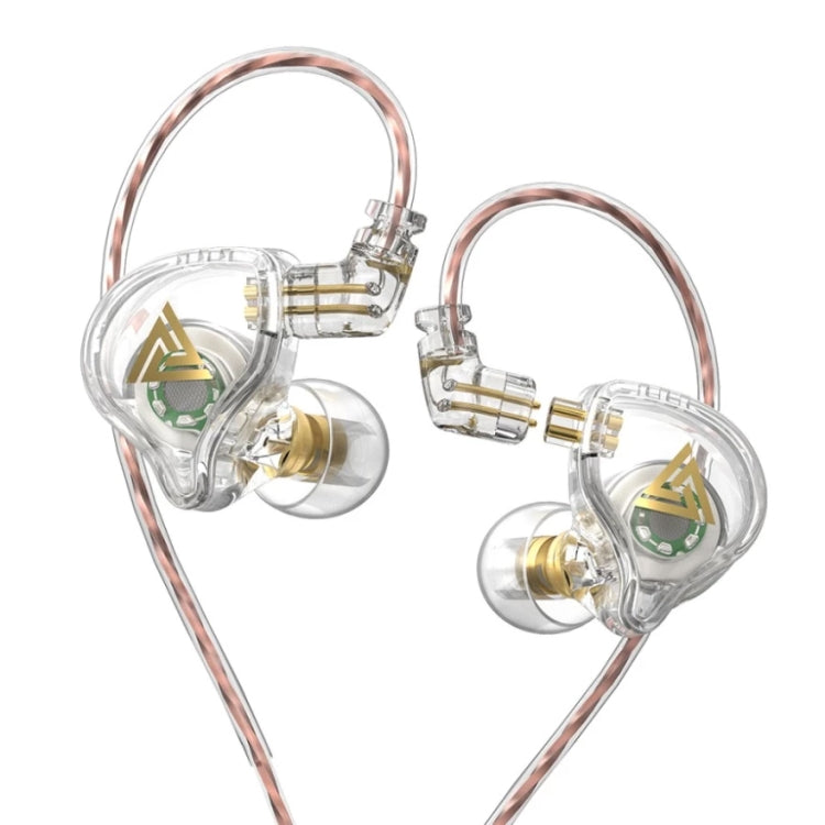 QKZ AK6 PLUS HiFi Bass Detachable Audio Cable Dynamic Heavy Bass Wired Earphone, Style:without Mic