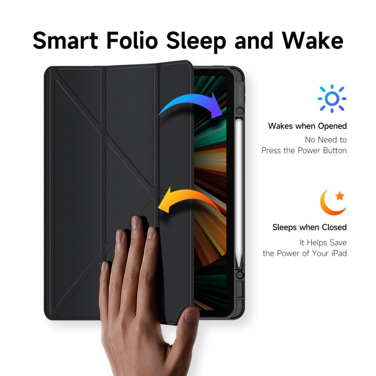 For iPad Pro 12.9 2022/2021/2020/2018 DUX DUCIS Magi Series Shockproof Tablet Case