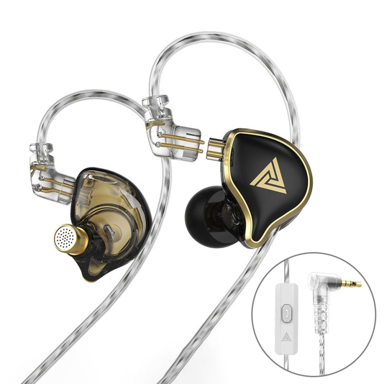 QKZ ZXD Sports In-ear Dynamic Wired HIFI Bass Stereo Sound Earphone, Style:with Mic